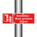 Branddeur - Moet gesloten blijven