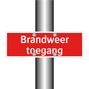 Brandweer toegang