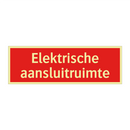 Elektrische aansluitruimte