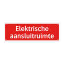 Elektrische aansluitruimte
