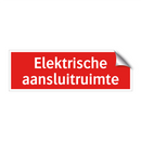 Elektrische aansluitruimte