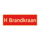 H Brandkraan