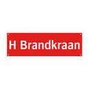 H Brandkraan