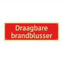 Draagbare brandblusser