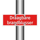 Draagbare brandblusser
