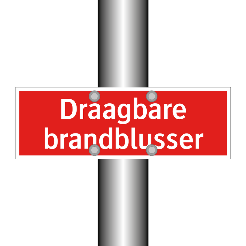 Draagbare brandblusser