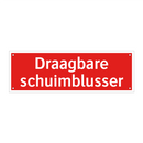 Draagbare schuimblusser