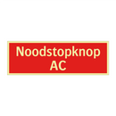 Noodstopknop AC