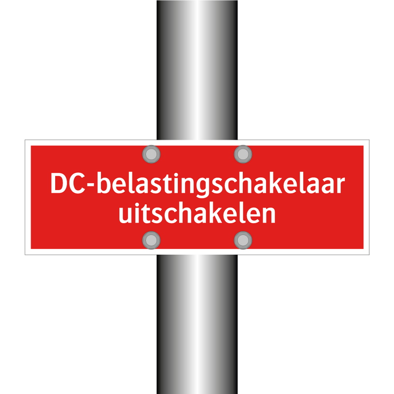DC-belastingschakelaar uitschakelen