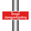 Droge slangverbinding