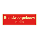 Brandweergebouw radio