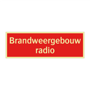 Brandweergebouw radio