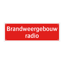 Brandweergebouw radio