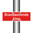 Brandwerende klep