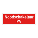 Noodschakelaar PV