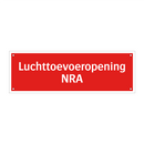Luchttoevoeropening NRA