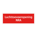 Luchttoevoeropening NRA
