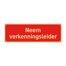 Neem verkenningsleider