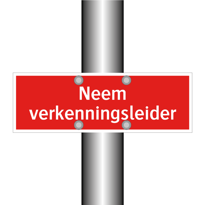 Neem verkenningsleider