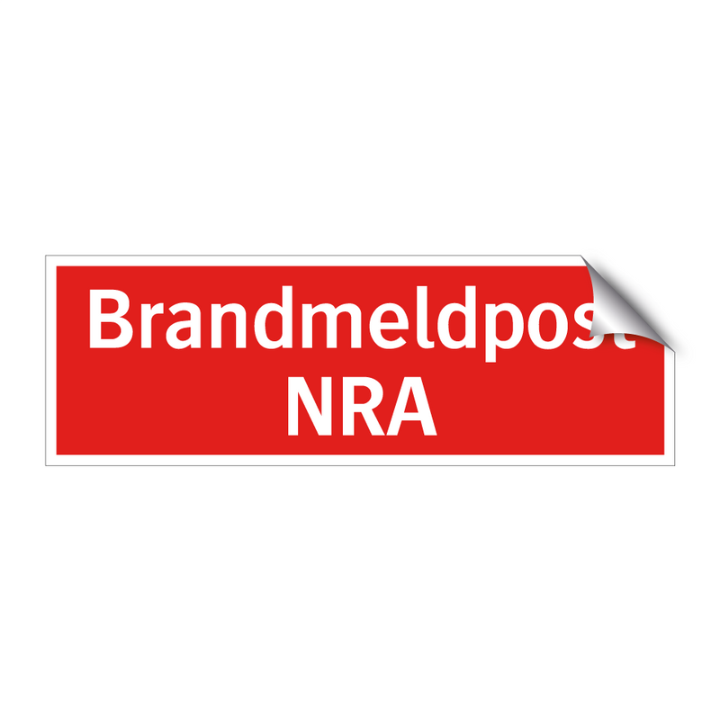 Brandmeldpost NRA