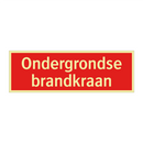 Ondergrondse brandkraan