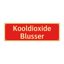 Kooldioxide Blusser