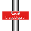 Vaste brandblusser