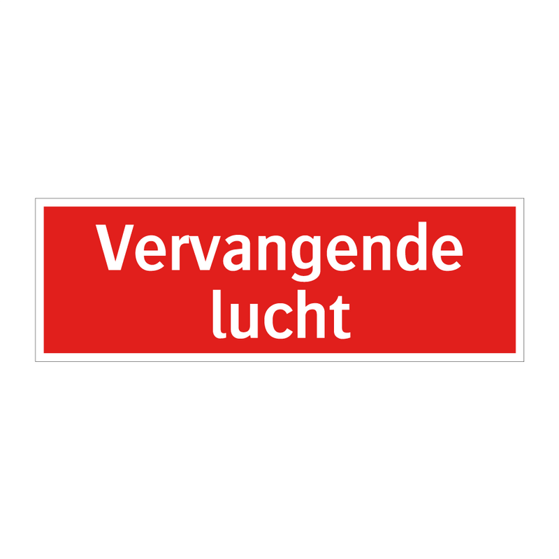 Vervangende lucht