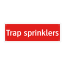 Trap sprinklers