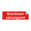 Brandweer aanzuigpunt