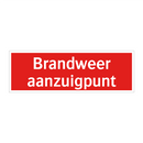 Brandweer aanzuigpunt