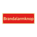 Brandalarmknop