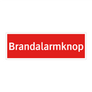 Brandalarmknop