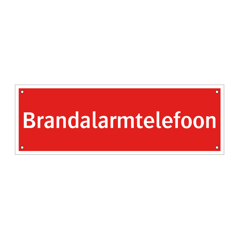 Brandalarmtelefoon