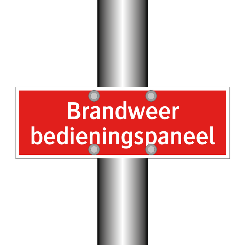 Brandweer bedieningspaneel