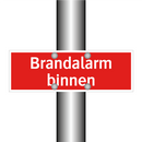Brandalarm binnen