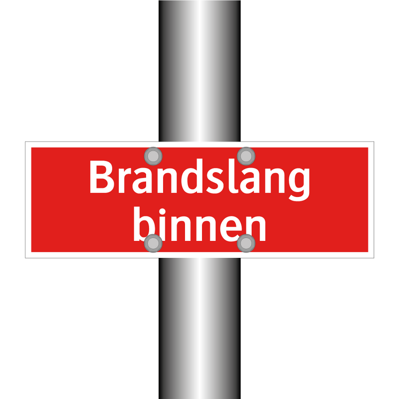 Brandslang binnen