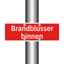 Brandblusser binnen