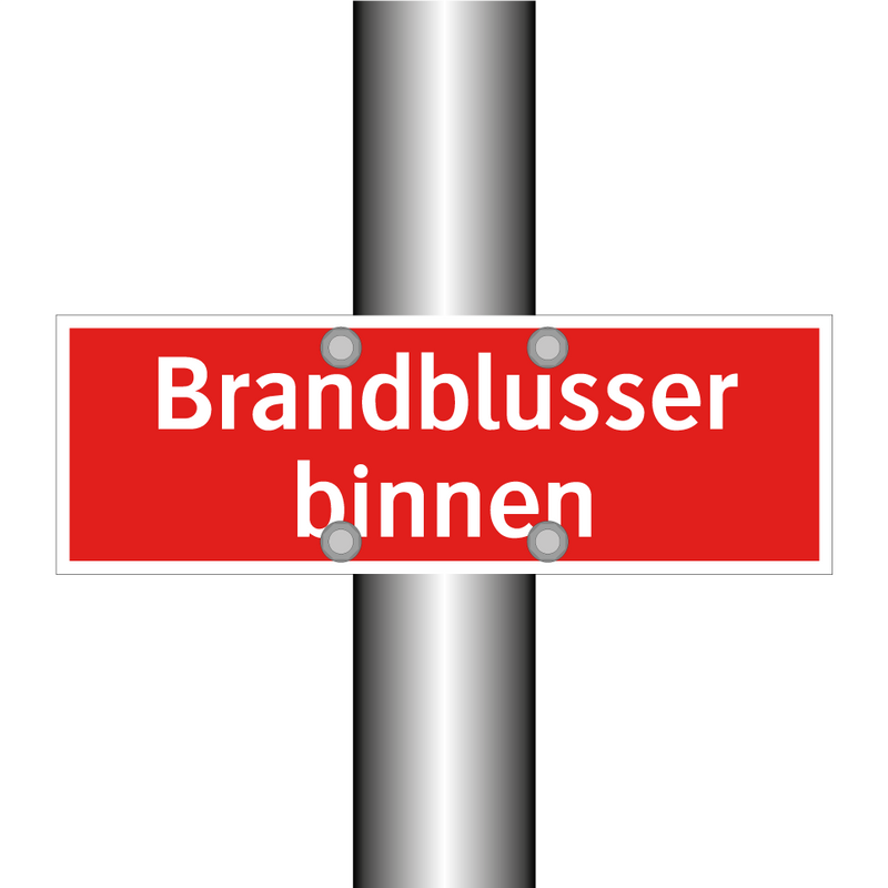 Brandblusser binnen