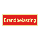 Brandbelasting