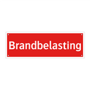 Brandbelasting
