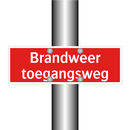 Brandweer toegangsweg