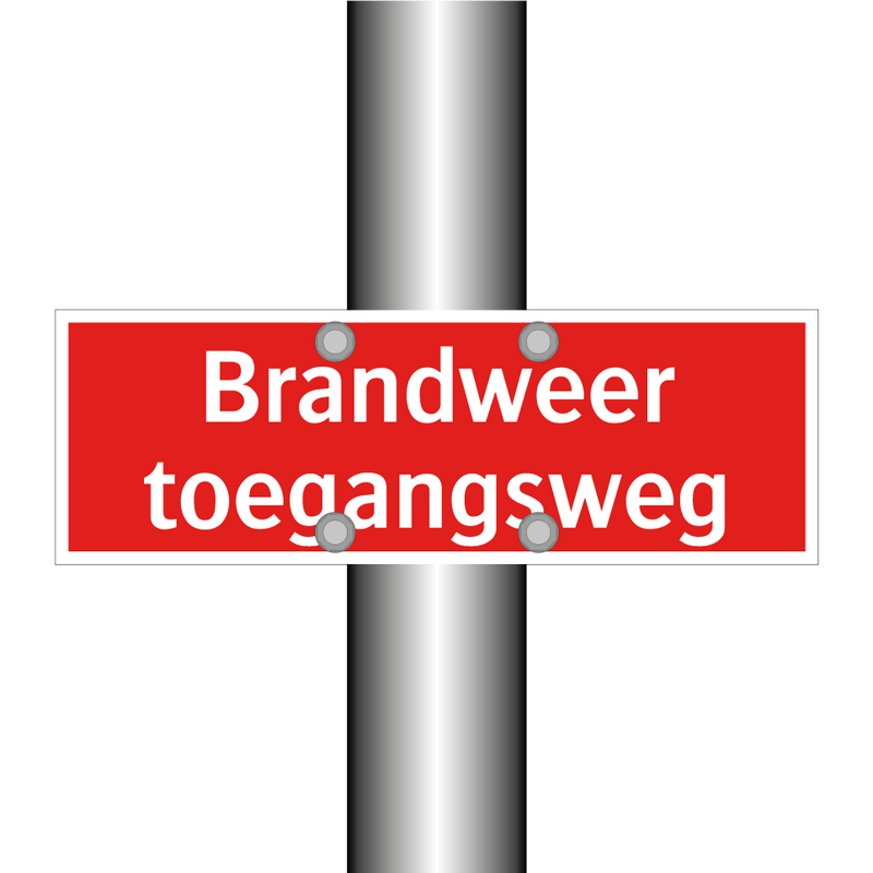 Brandweer toegangsweg