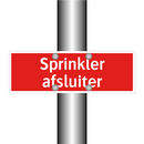 Sprinkler afsluiter