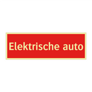 Elektrische auto