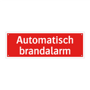 Automatisch brandalarm