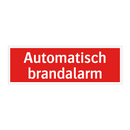 Automatisch brandalarm