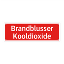 Brandblusser Kooldioxide