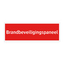 Brandbeveiligingspaneel