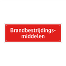 Brandbestrijdings- middelen